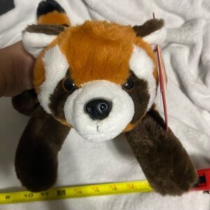 FAO Schwarz Red Panda Plush - Orange, White, Brown